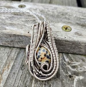 Dalmation Jasper in Sterling Silver